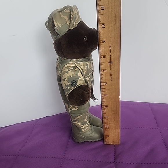 US Air Force 11” Bear Forces of America Plush Bear Camo - Picture 7 of 7